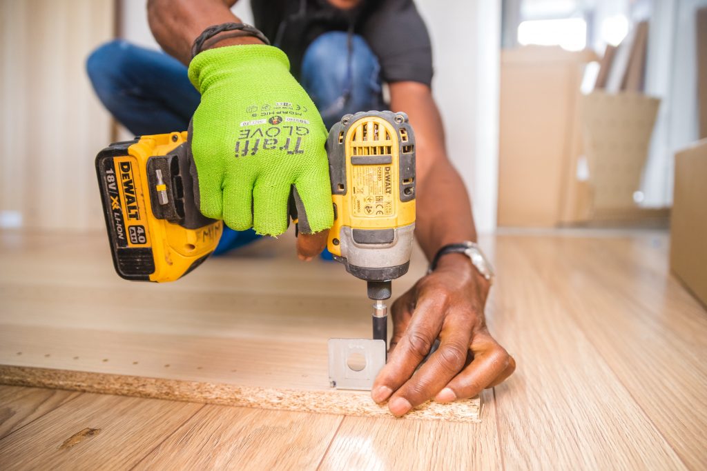 Carpenter working