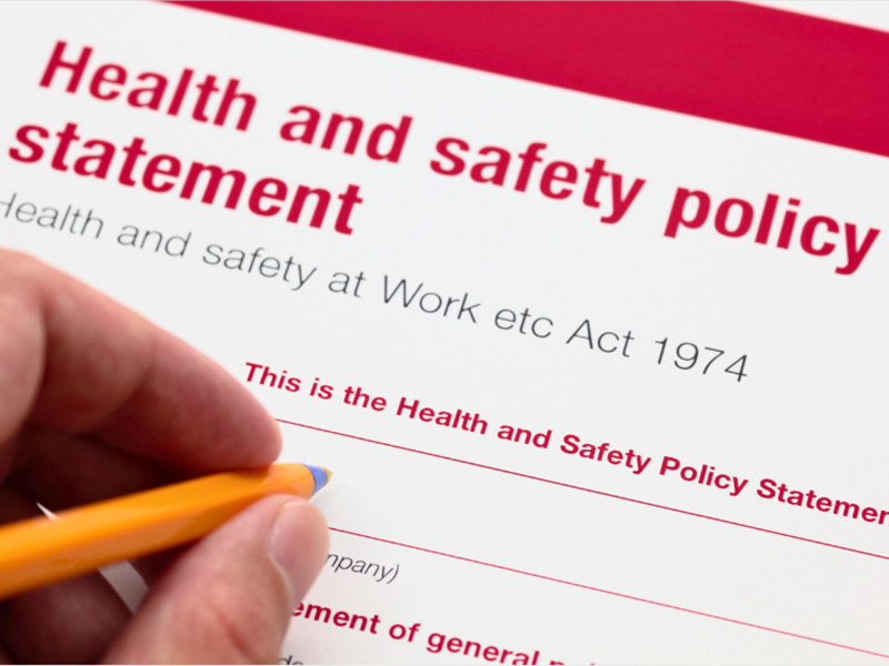 New business? Have you thought about your health and safety policy?